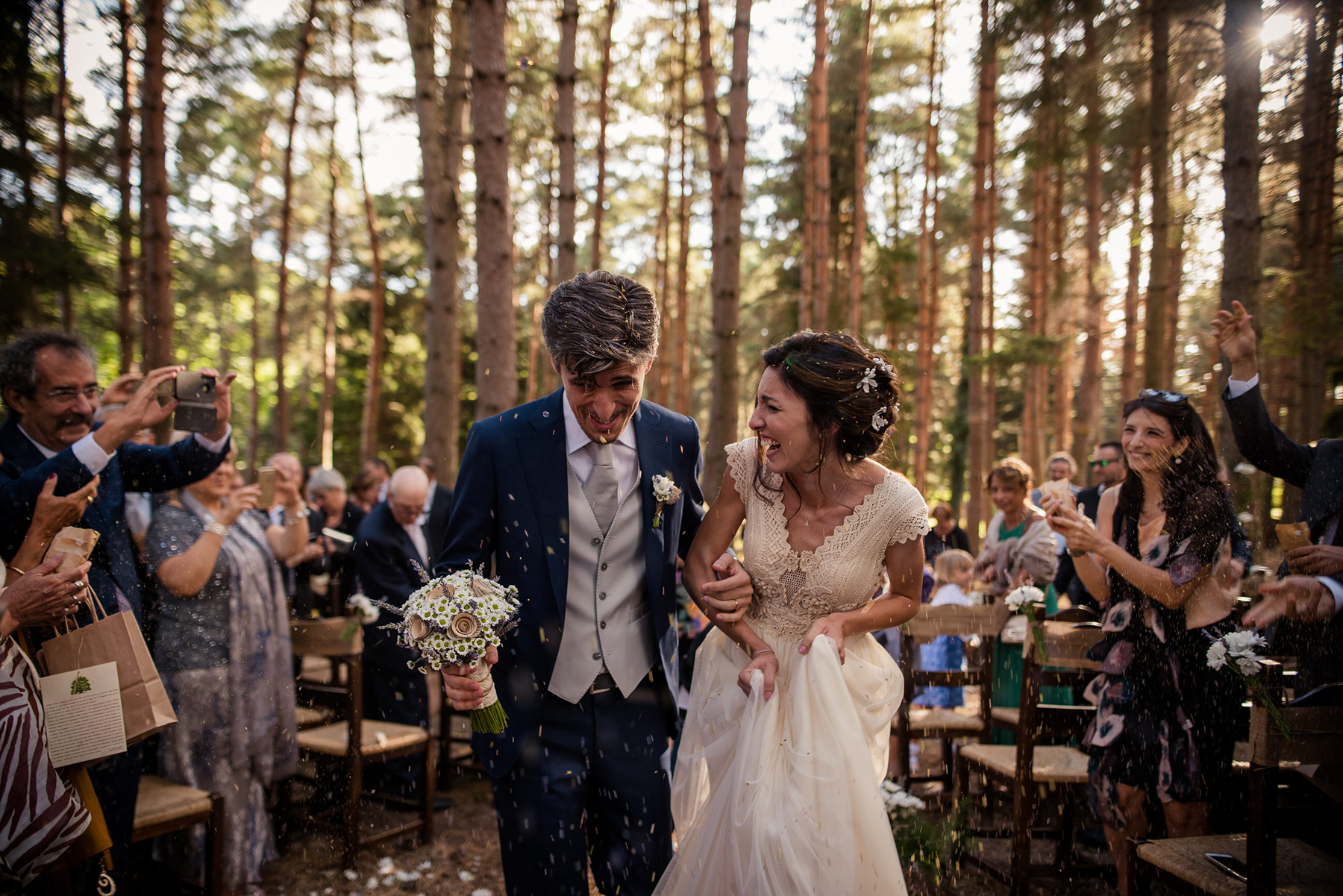 Whimsical Forest Wedding in Italy