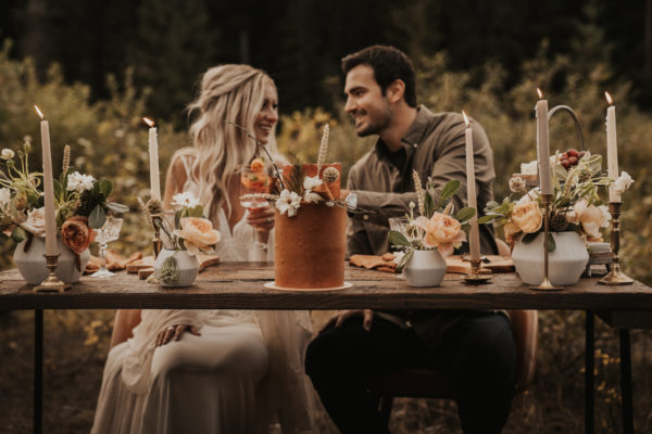 Rustic Bohemian Elopement Inspiration with Earth Tones Anna Tee Photography20
