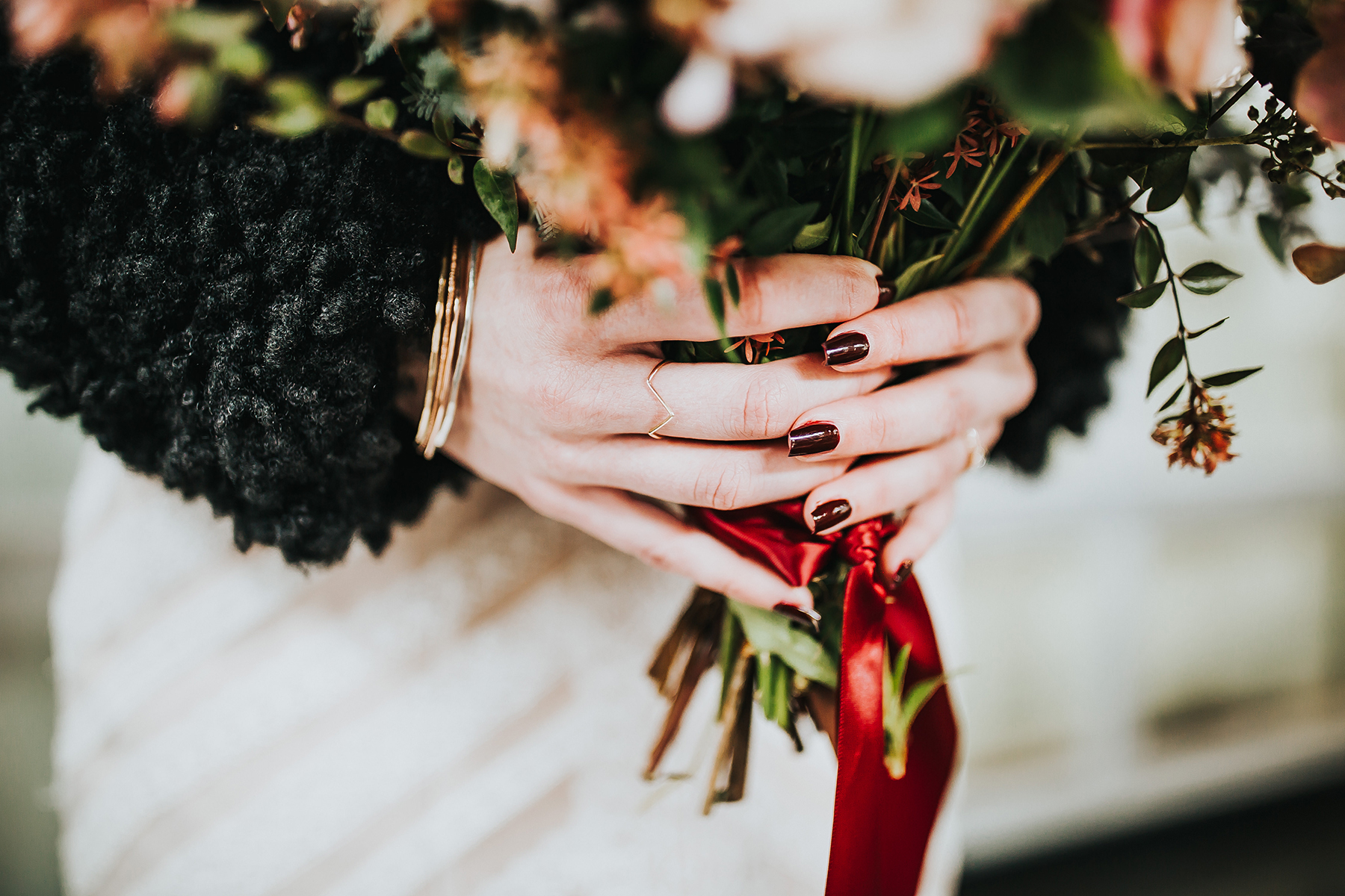 Vampy and Bewitching Bridal Inspiration