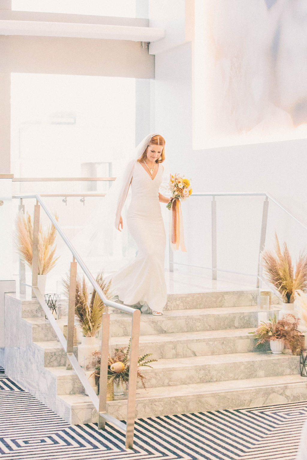 Cool and Chic Downtown Wedding in Los Angeles Liz Bretz23