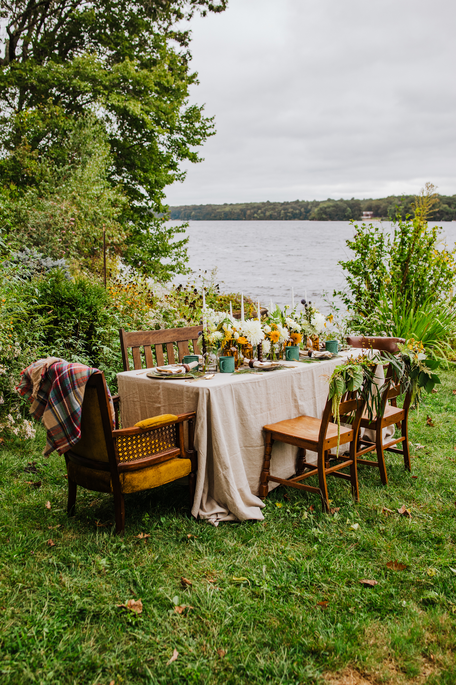 Lakeside Glamping Wedding Inspiration Allie Dearie Photography13