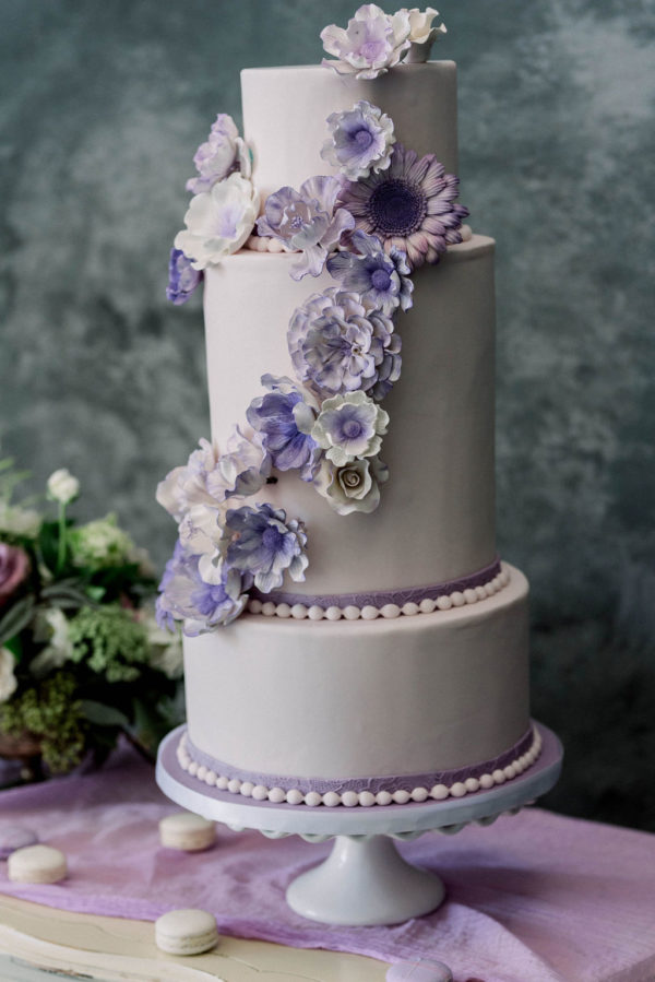 Elegant Lavender Ballet Bridal Session Wreath and Rose Photography12