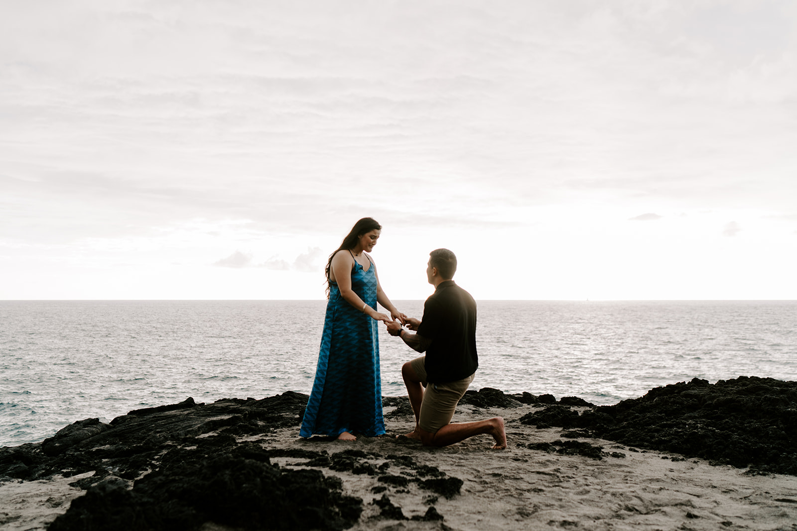 Sweet Engagement Proposal on Hawaii’s Big Island