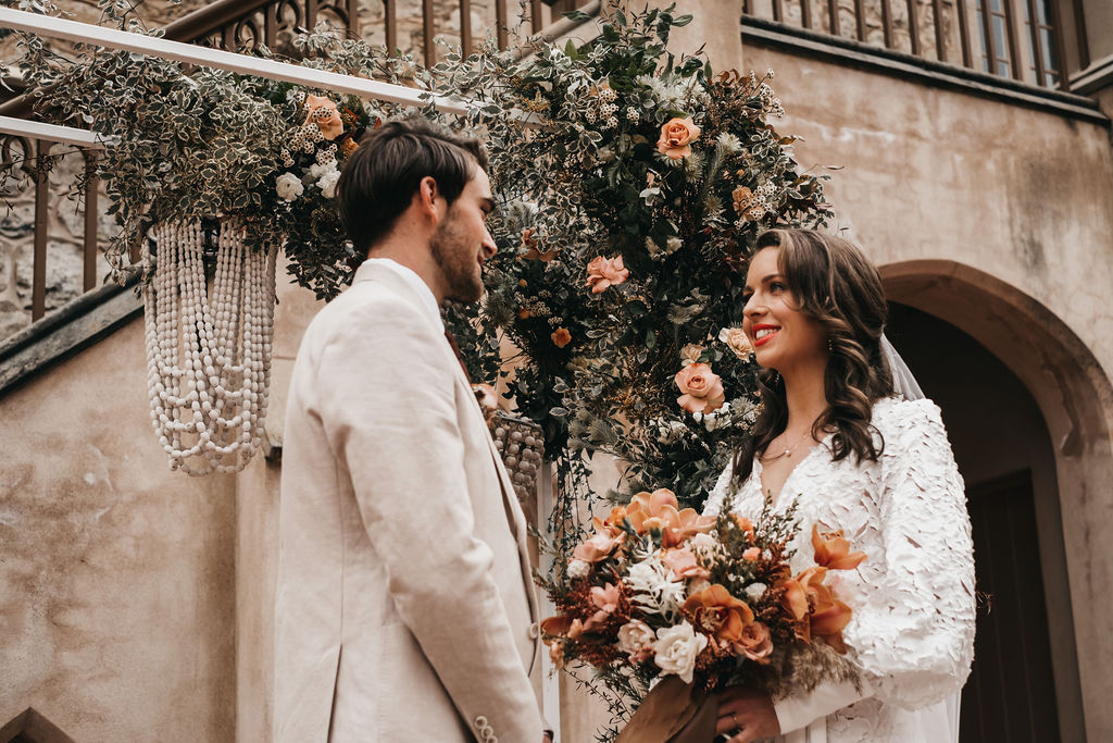 Tuscan-Inspired, Natural-Toned Styled Shoot in Australia