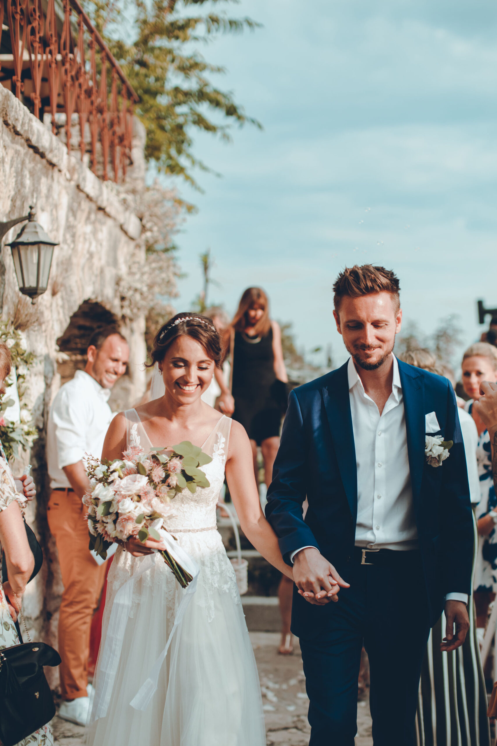 Wedding on the Croatian Coastline of Makarska