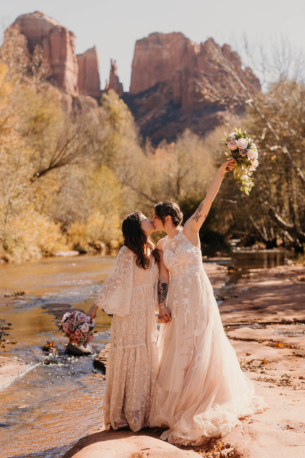 Magical Serenity in a Sedona Morning Elopement | Storyboard Wedding