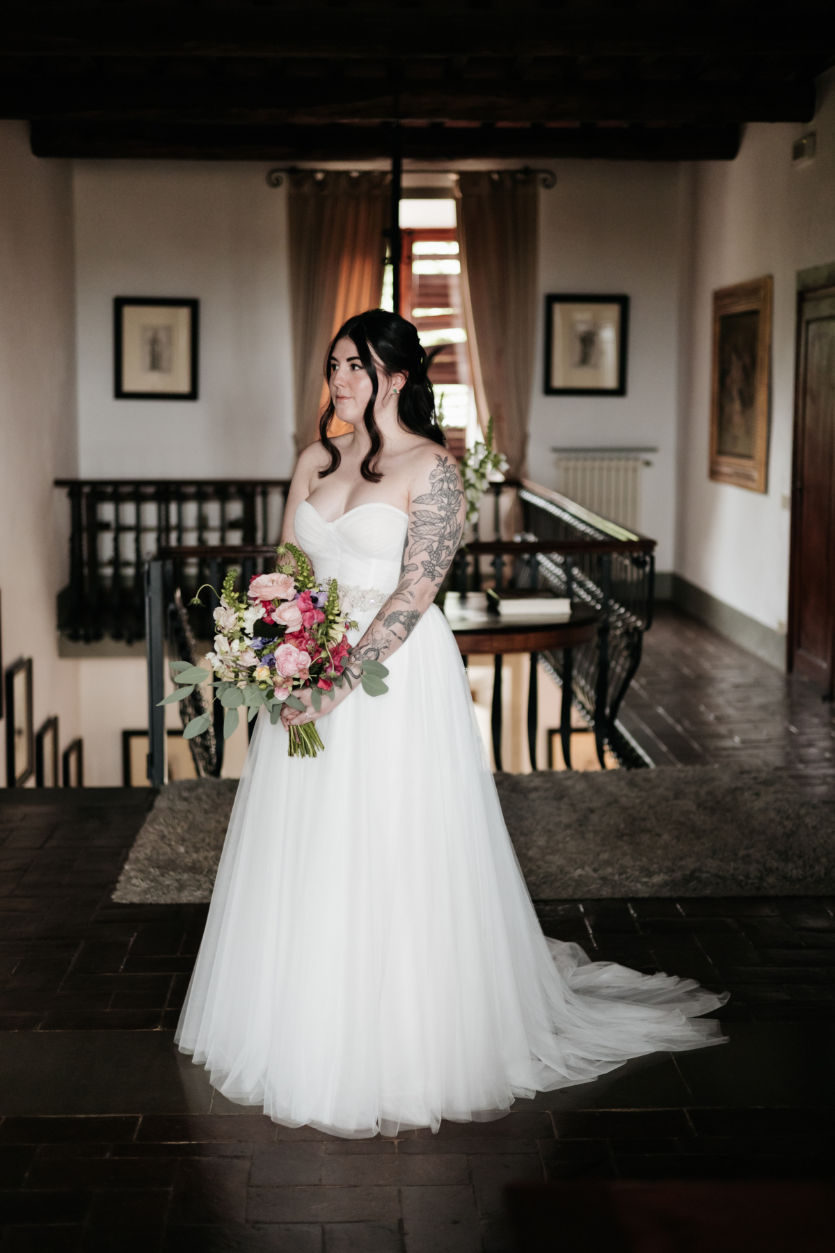 From NYC Nights to Tuscan Vows: Daniele and Madison’s Wine Cellar Romance | Storyboard Wedding