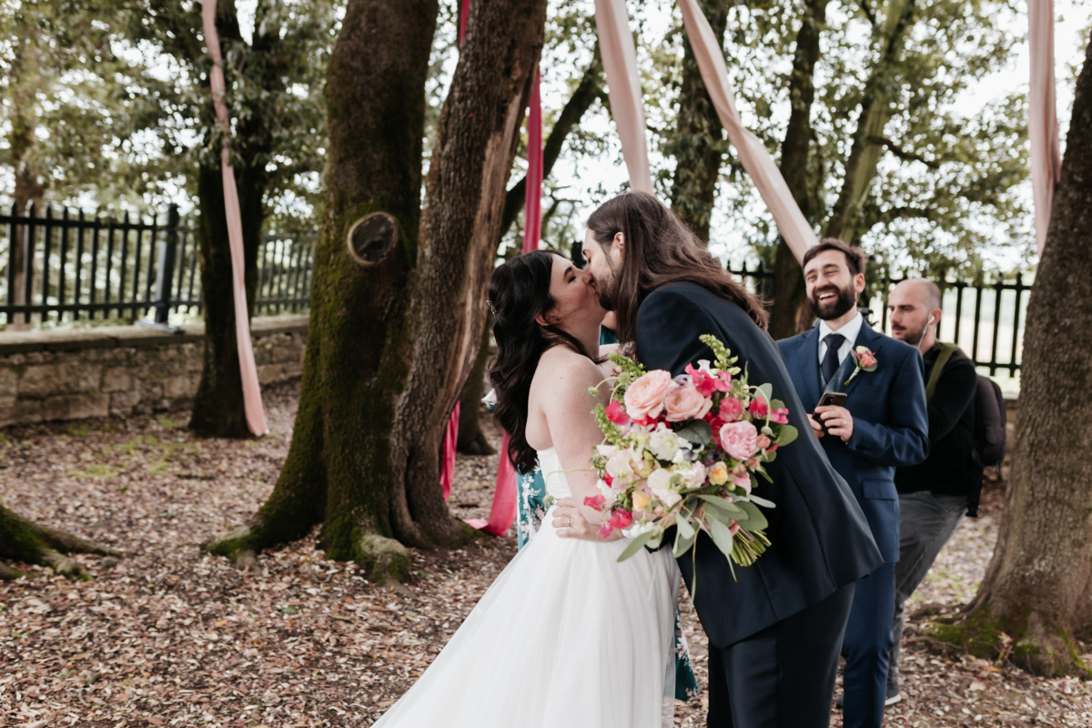 From NYC Nights to Tuscan Vows: Daniele and Madison’s Wine Cellar Romance | Storyboard Wedding